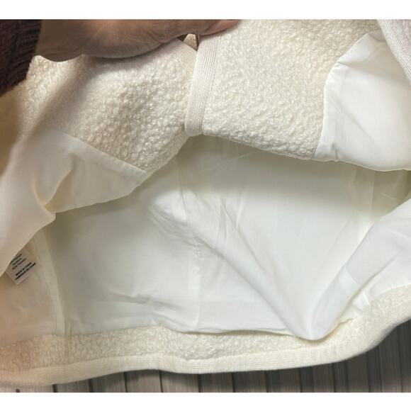 Cinq à Sept Women’s Junia Collarless Jacket Ivory Size 8 - Picture 12 of 13